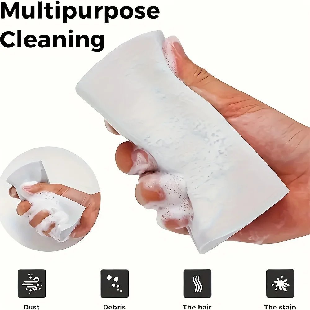 5Pcs Damp Clean Duster Sponge Portable Clean Brush Duster Cleaning Tool for Cleaning Blinds Glass Vents Radiators Mirrors Window - Image 3